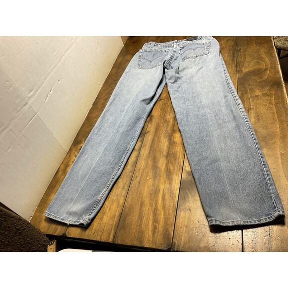 VTG Levi's SilverTab Loose Jeans Mens 32x34 Faded Wash Grunge Skater Y2K - Picture 2 of 12